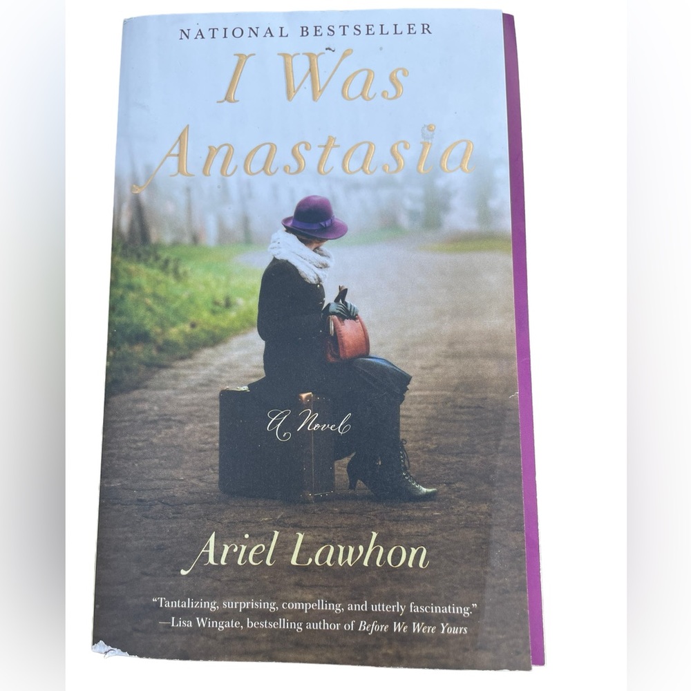Novel I Was Anastasia by Ariel Lawhon Softcover